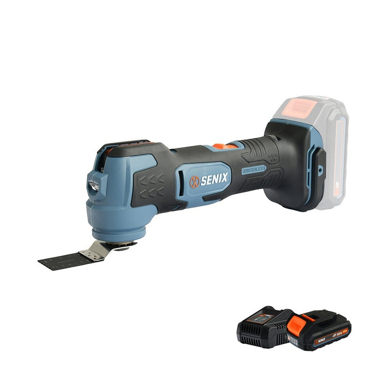 SENIX X2 18V Oscillating Multi-Tool Cordless Kit