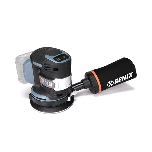 Senix X2 18V Brushless Cordless 125mm Random Orbital Sander Bare Unit Skin