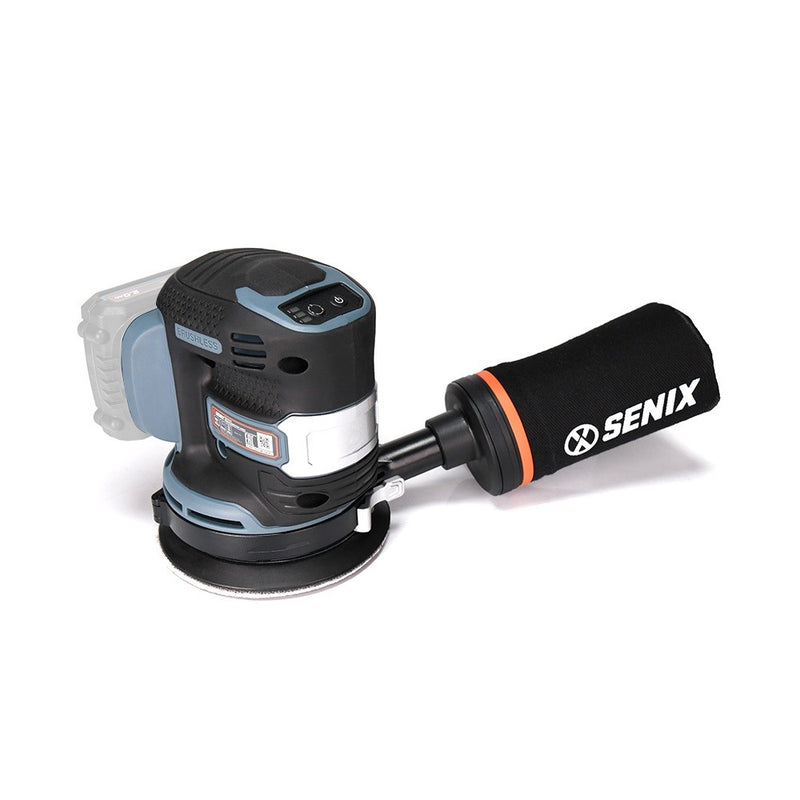 Senix X2 18V Brushless Cordless 125mm Random Orbital Sander Bare Unit Skin