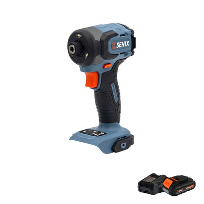 SENIX X2 18V Brushless 250Nm Impact Driver Cordless Combo Kit