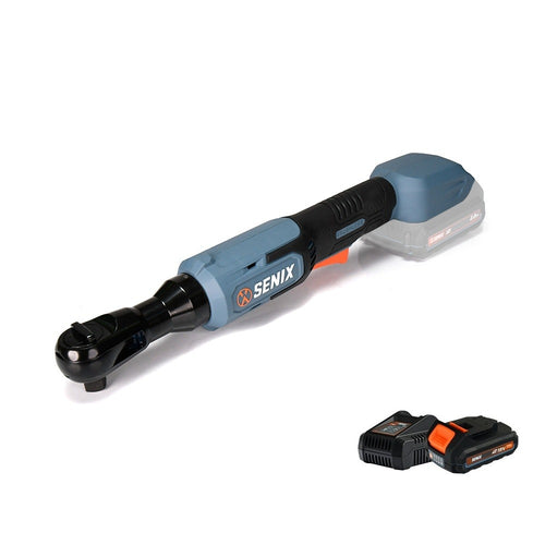 SENIX X2 18V 1/2" 75Nm Ratchet Cordless Kit
