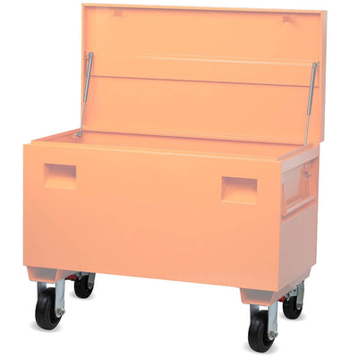 INDUSTRIAL XS Site Box Rubber On Cast Iron Castor Kit-720kg Rated - SBCK125MM