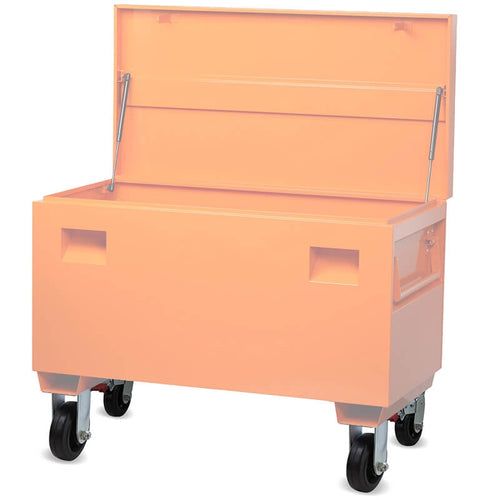 INDUSTRIAL XS Site Box Rubber On Cast Iron Castor Kit-720kg Rated - SBCK125MM