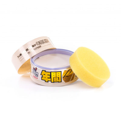 SOFT99 Fusso Coat 12 Months Synthetic Wax 200g-For Light Color Vehicles