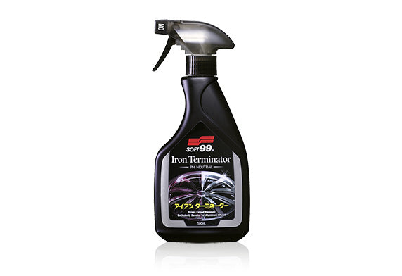 SOFT99 Iron Terminator Wheel Cleaner-PH Neutral Iron Remover-500ml