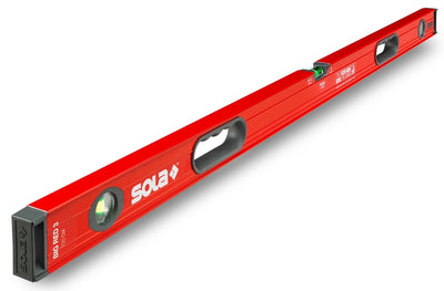 SOLA Premium BIG Red 3 Spirit Level-240cm/2400mm RED3240