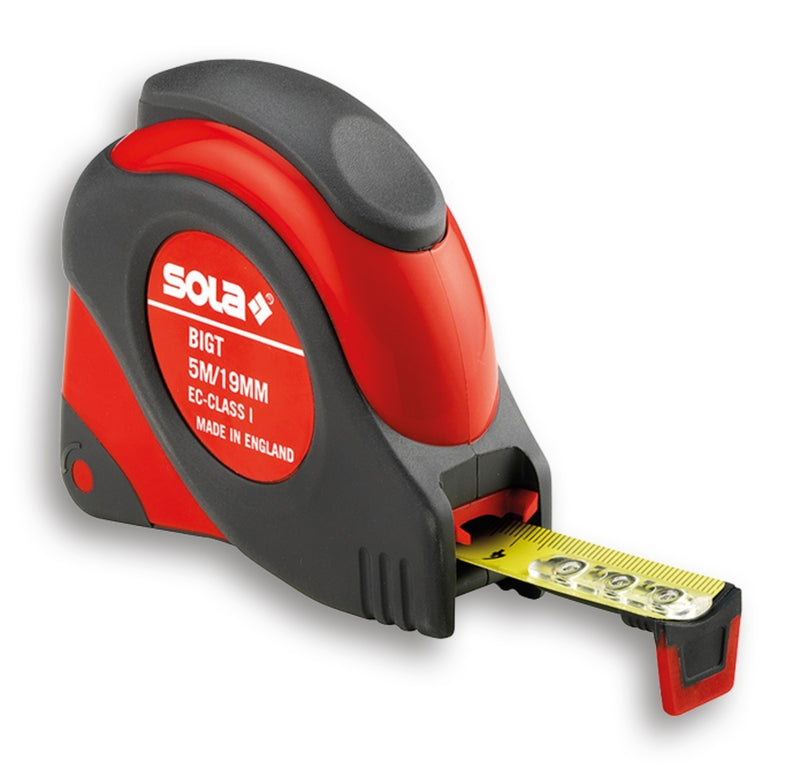 SOLA Premium Short Measuring Tape EC Class 1 -5m BigT BIGT5019