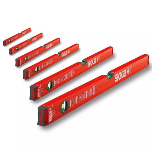 SOLA Premium Big X Spirit Level 6 Pack-40,60,80,100,120,200cm BIGX6PK