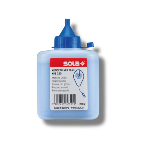 SOLA Premium Chalk Powder With Colour Pigment 250g-Blue KPB250