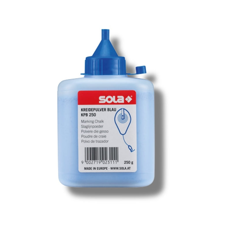 SOLA Premium Chalk Powder With Colour Pigment 250g-Blue KPB250