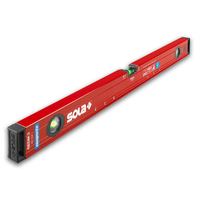 SOLA Premium REDM3060 60cm/600mm Red Magnetic Spirit Level