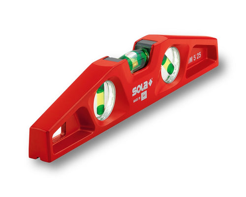 SOLA Premium Die-Cast Magnetic Torpedo Level-25cm/250mm MM525