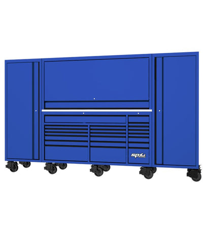 SP Tools SP44890BL 128in USA Sumo Complete Workstation Blue Black