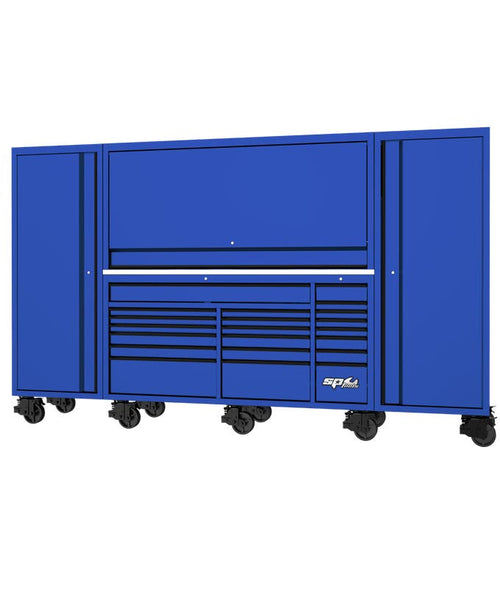 SP Tools SP44890BL 128in USA Sumo Complete Workstation Blue Black