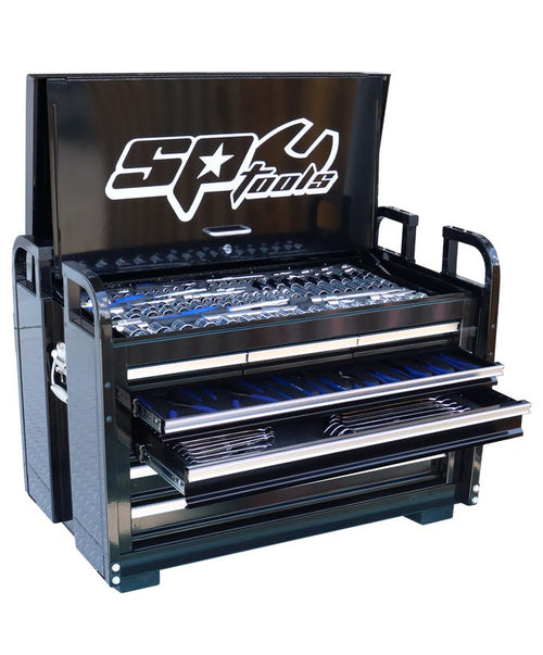 SP Tools SP50118 321pc Off Road Field Service Tool Kit Black Chrome