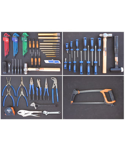 SP Tools SP55105D 107pc Tools Only Mechanic Tool Kit
