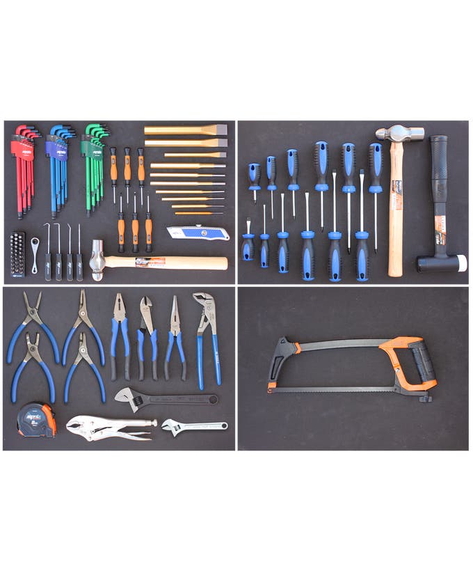SP Tools SP55105D 107pc Tools Only Mechanic Tool Kit