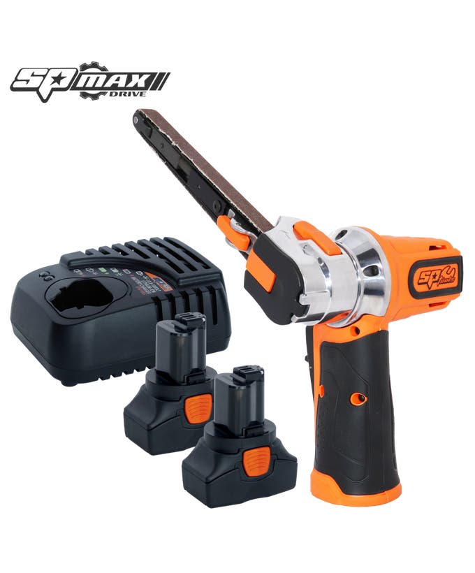 SP Tools SP81350 16V Belt Sander Kit Max Drive