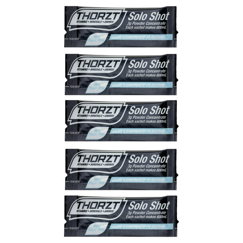 Thorzt Sugar Free Solo Shot - 50 x 3gm Sachets - Blue Lemonade SSSFBL