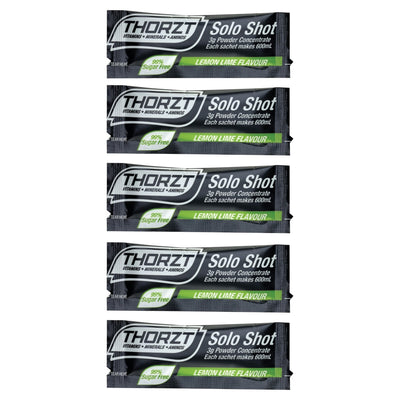 Thorzt Sugar Free Solo Shot - 50 x 3gm Sachets - Lemon Lime SSSFLL