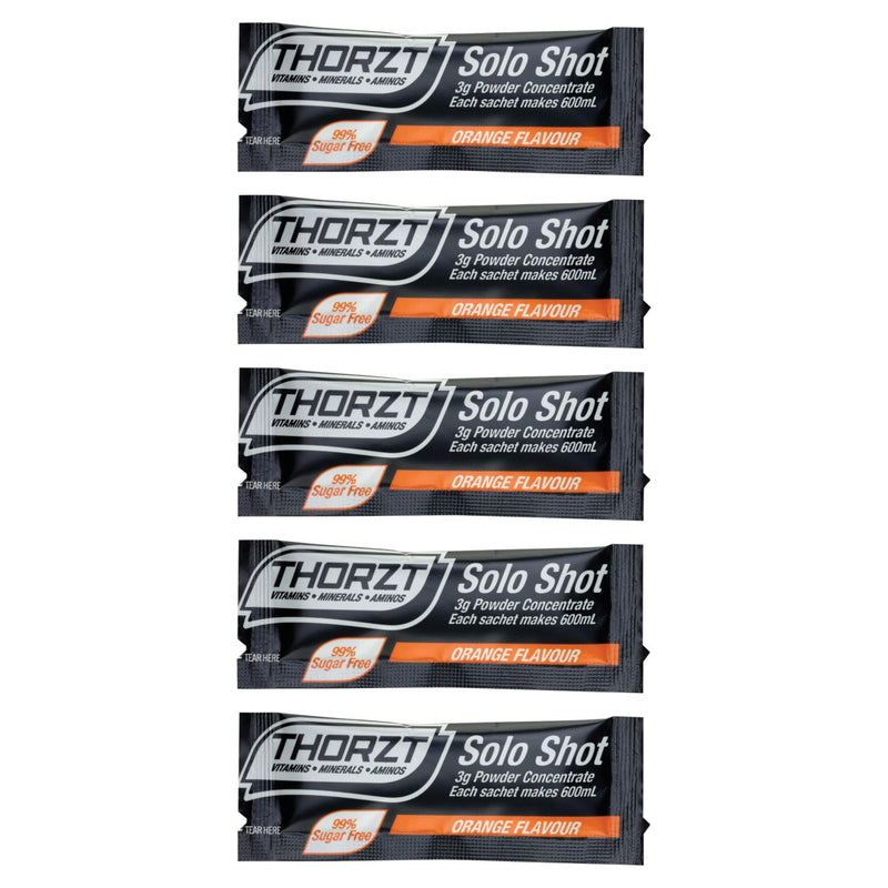 Thorzt Sugar Free Solo Shot - 50 x 3gm Sachets - Orange SSSFOR