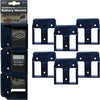 StealthMounts Bosch 18V battery mounts blue 6 pack BMBO18BLU6
