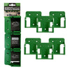 StealthMounts HiKOKI Metabo HPT Hitachi battery mounts green 6 pack BM-MHH18-GRN-6