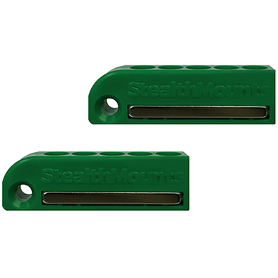 StealthMounts green magnetic bit holders for Metabo Hitachi HiKOKI 18V 36V 2 pack BH-MHH-GRN-2