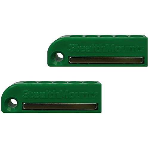 StealthMounts green magnetic bit holders for Metabo Hitachi HiKOKI 18V 36V 2 pack BH-MHH-GRN-2