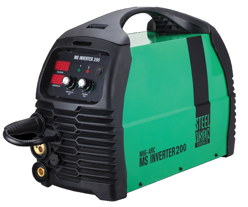 STEEL VISION 180amp Inverter Welder-Stick, TIG-FDD - BFD