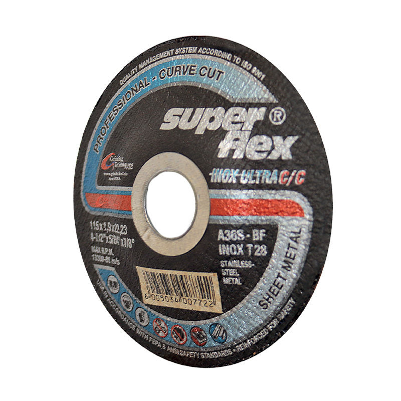 Super Flex Inox Curve Cutting Disc-125mm/5