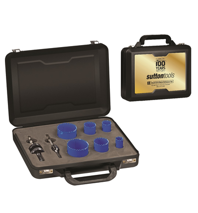SUTTON Industrial 8pce Holesaw Set-100yr Anniversary Edition H105S100