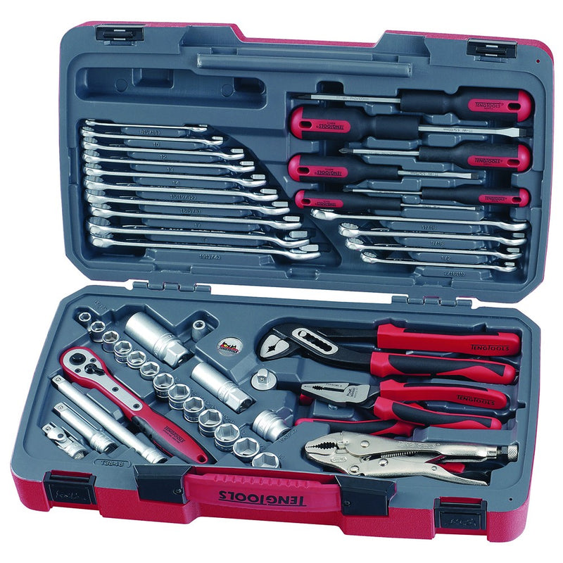 Teng Tools T3848 48pce Socket, Spanner & Hand Tool Kit-BD