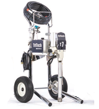 TRITECH Airless Pump Spray System- T7 Hi Cart T7HICART