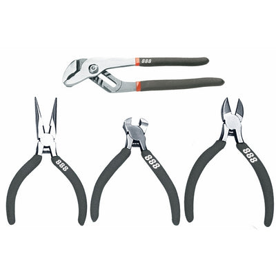 888 TOOLS Mini Plier Set 4pce T832901