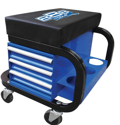 888 Tools By Sp Tools 3 Drawer Tool Box Creeper  T8R58 -BFD