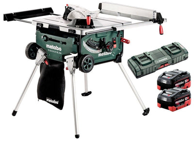 Metabo 36V (18Vx2) Brushless 254mm Table Saw Kit (2 x 5.5Ah)