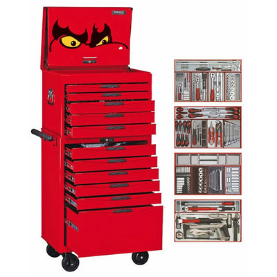 Teng Tools 11 DRAWER METRIC AF TOOK KIT - 316PCE-BD
