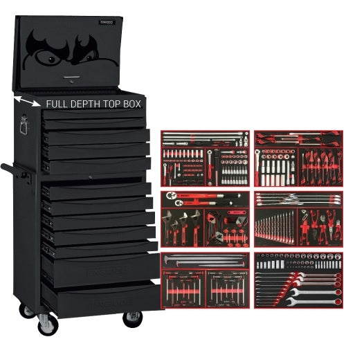 Teng Tools TCM338EVANBK 338Pce AF/MM EVA Foam Tool Kit