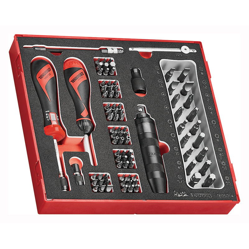 Teng Tools TEDSD14 95 Piece EVA Torque Screwdriver Set
