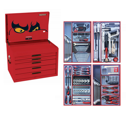 Teng Tools Industrial Tool Kit In Chest With Insert Trays-235pce