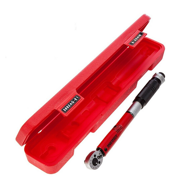 Teng Tools Torque Wrench - 1/2in Drive 40-200NM 30-160 Ft/Lb - 1292AG-EP