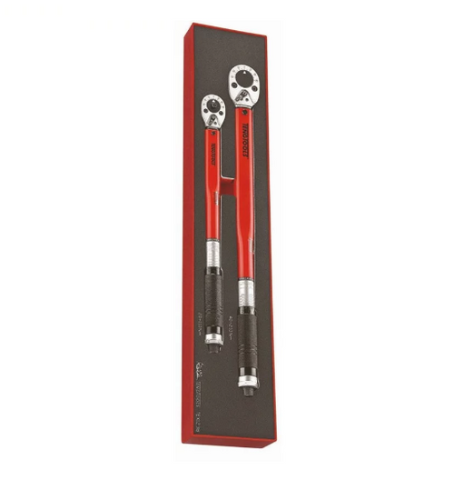 Teng Tools 3/8 & 1/2" 2pce Torque Wrench Set TT Tray-TEX1238
