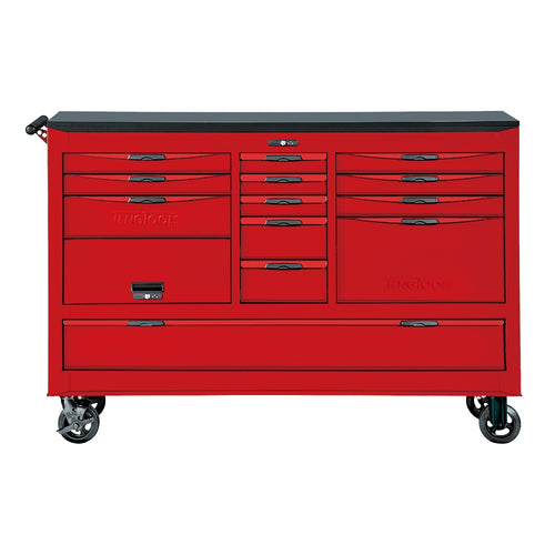 TENG TOOLS Red Widebody Tool Box Roller Cabinet-67"/1700mm 13Drawer-TCW814N