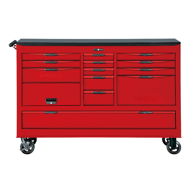 TENG TOOLS Red Widebody Tool Box Roller Cabinet-67