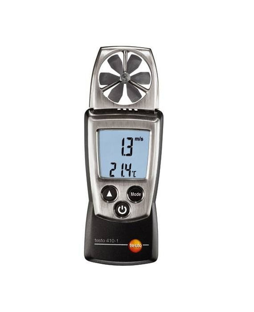TESTO Pocket Sized Vane Anemometer/Air Flow Meter- 410-1