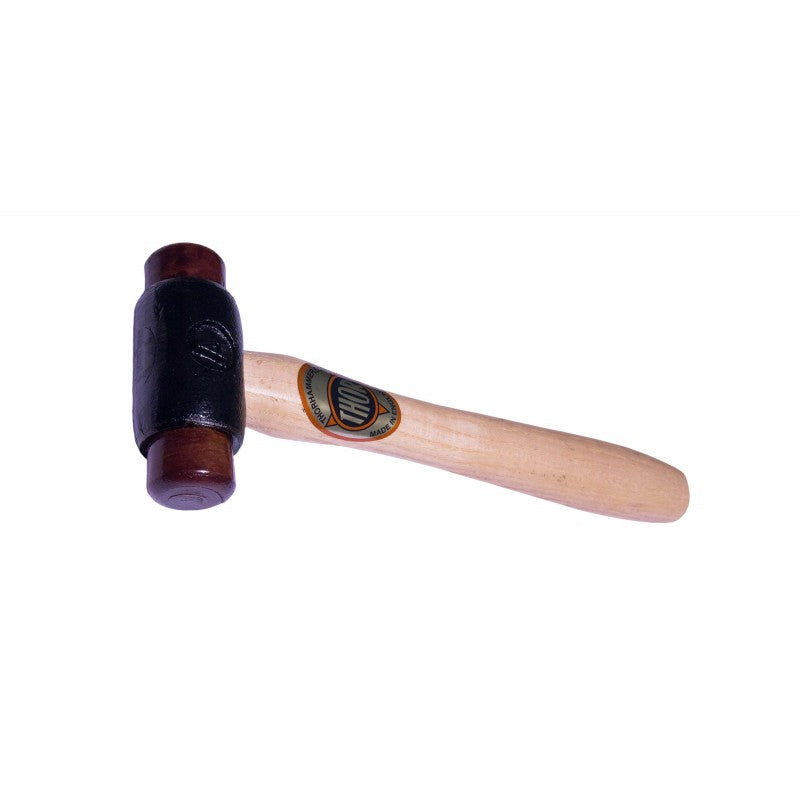 THOR 44mm Face Copper & Rawhide Hammer-Size 3  TH214 - 508926
