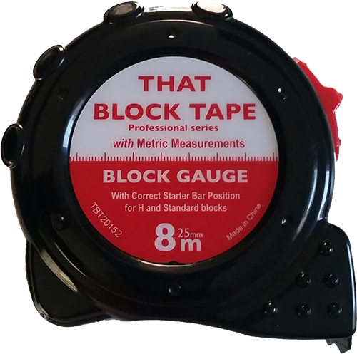KWIKGAUGE The Block Tape Measure-8m TBT20152