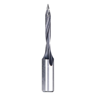 Carbitool WDT8L70 8mm Left-Hand Carbide Tipped Through-Boring Drill Bit - 70mm