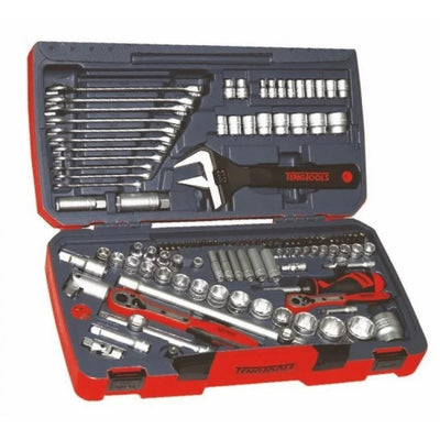 Teng Tools 127 Piece Tool Kit - Metric/AF 1/4